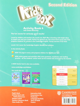 Бумажная книга «Kid's Box Level 4 Activity Book with Online Resources», автор Хелен Нейлор - фото №2 - миниатюра