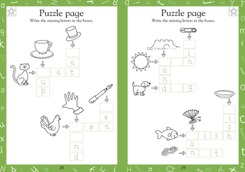 Бумажная книга «English Made Easy The Alphabet Ages 3-5 Preschool», автор Кэрол Вордерман - фото №3 - миниатюра