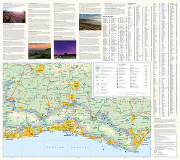 Бумажная книга «South Downs National Park Pocket Map» - фото №3 - миниатюра