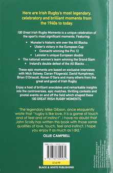 Бумажная книга «101 Great Irish Rugby Moments», автор Джон Скалли - фото №2 - миниатюра