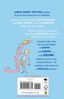 Бумажная книга «James and the Giant Peach», автор Роальд Даль - фото №2 - миниатюра