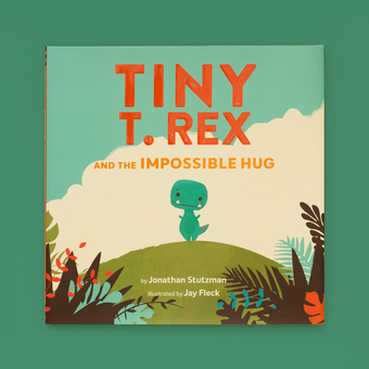 Паперова книга «Tiny T. Rex and the Impossible Hug», автор Джонатан Штуцман - фото №3 - мініатюра