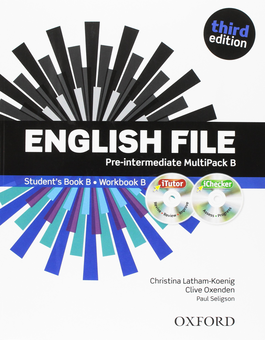 Паперова книга «English File Pre-Intermediate: Multipack B », автор Клайв Оксенден - фото №1 - мініатюра