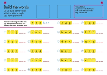 Бумажная книга «10 Minutes A Day Phonics Ages 3-5 Key Stage 1», автор Кэрол Вордерман - фото №4 - миниатюра