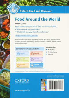 Бумажная книга «Oxford Read and Discover: Level 6: Food Around the World», автор Роберт Куинн - фото №2 - миниатюра