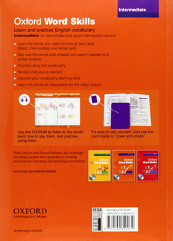 Паперова книга «Oxford Word Skills Intermediate Student's Book (+ CD-ROM)», авторів Стюарт Редмен, Ruth Gairns - фото №3 - мініатюра