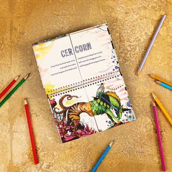 Бумажная книга «Myth Match Miniature. A Fantastical Flipbook of Extraordinary Beasts» - фото №3 - миниатюра
