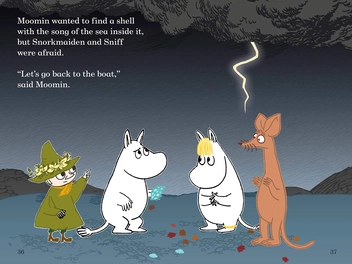 Бумажная книга «Moomin. The Song of the Sea. Ladybird Readers Level 3» - фото №3 - миниатюра
