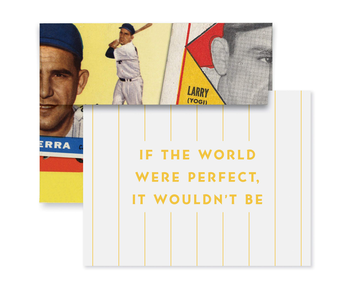 Паперова книга «Yogi Berra Notecards» - фото №5 - мініатюра