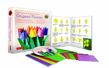 Паперова книга «LaFosse & Alexander's Origami Flowers Kit», автор Майкл Г. Лафосс - фото №2 - мініатюра