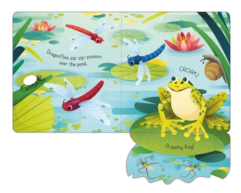 Паперова книга «Little lift and look Spotty Frog», автор Анна Мілборн - фото №3 - мініатюра