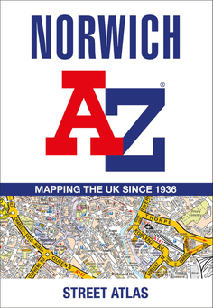 Бумажная книга «Norwich A-Z Street Atlas» - фото №1 - миниатюра
