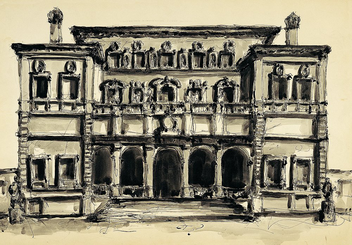 Бумажная книга «Michael Graves. Images of a Grand Tour», автор Брайан Амброзиак - фото №7 - миниатюра