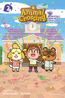 Паперова книга «Animal Crossing. New Horizons. Volume 2. Deserted Island Diary», автор Коконасу Румба - фото №1 - мініатюра