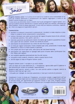Бумажная книга «Progetto Italiano Junior: Libro + Quaderno (+CD)», автор Телис Марин - фото №2 - миниатюра