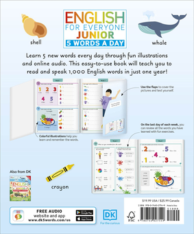 Бумажная книга «English for Everyone Junior 5 Words a Day. Learn and Practise 1,000 English Words» - фото №2 - миниатюра