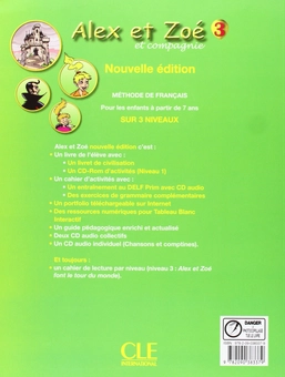 Паперова книга «Alex et Zoé et compagnie 3: Cahiers d'activités (+ CD)», автор Колетт Самсон - фото №2 - мініатюра