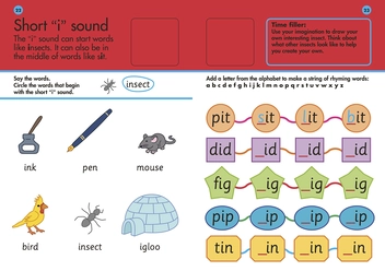 Бумажная книга «10 Minutes A Day Phonics Ages 3-5 Key Stage 1», автор Кэрол Вордерман - фото №6 - миниатюра