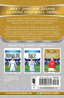 Бумажная книга «Zidane (Classic Football Heroes) - Collect Them All!», авторов Мэтт Олдфилд, Том Олдфилд - фото №2 - миниатюра