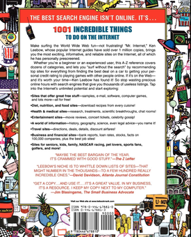 Бумажная книга «1001 Incredible Things to Do on the Internet», автор Кен Либоу - фото №2 - миниатюра