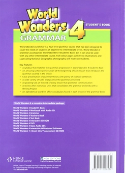 Паперова книга «National Geographic Emea World Wonders. Grammar Student Book 4», автор Олександра Грін - фото №2 - мініатюра