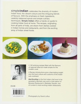 Бумажная книга «Simple Indian: The Fresh Tastes of Indian’s Cuisine», автор Атул Коххар - фото №2 - миниатюра