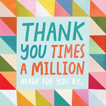 Паперова книга «Thank You Times a Million» - фото №2 - мініатюра