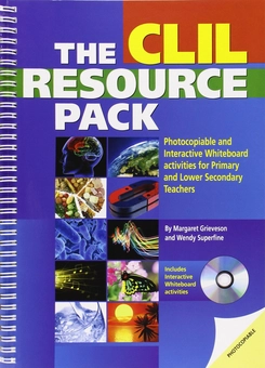 Паперова книга «The CLIL Resource Pack: Photocopiable and Interactive Whiteboard Activities for Primary and Lower Secondary Teachers», автор Маргарет Гривсон - фото №1 - мініатюра