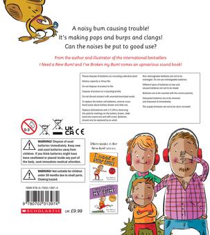 Бумажная книга «My Bum is SO Noisy! Sound Book», автор Доун Макмиллан - фото №3 - миниатюра