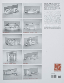 Бумажная книга «Frank Lloyd Wright Paper Models. 14 Kirigami Buildings to Cut and Fold», автор Марк Хаган-Гирей - фото №2 - миниатюра