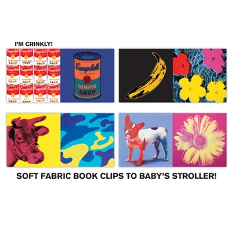Бумажная книга «Andy Warhol Crinkle Fabric Stroller Book» - фото №6 - миниатюра