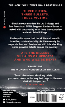 Бумажная книга «20th Victim. Three cities. Three bullets. Three murders.», автор Джеймс Паттерсон - фото №2 - миниатюра