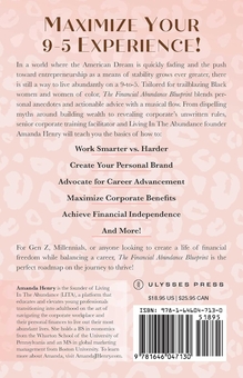 Бумажная книга «The Financial Abundance Blueprint: A Black Woman's Guide to Achieve Financial Literacy, Build a Successful Career, and Break Boundaries», автор Аманда Генри - фото №2 - миниатюра