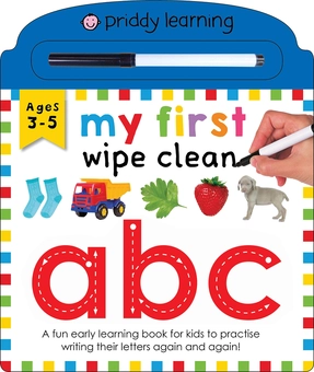 Бумажная книга «My First Wipe Clean ABC», авторов Эйми Чапман, Натали Мандей, Эми Оливер - фото №1 - миниатюра