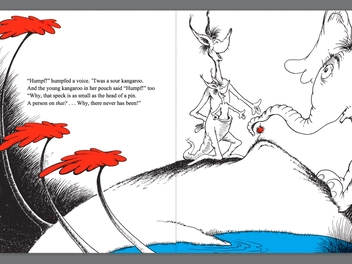 Паперова книга «Horton Hears a Who», автор Доктор Сьюз - фото №4 - мініатюра
