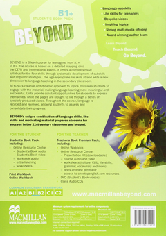 Бумажная книга «Beyond B1+. Student's Book Pack», автор Ребекка Бенне - фото №2 - миниатюра