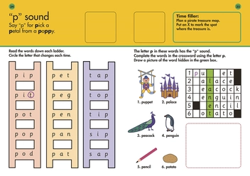 Бумажная книга «10 Minutes A Day Phonics Ages 3-5 Key Stage 1», автор Кэрол Вордерман - фото №7 - миниатюра