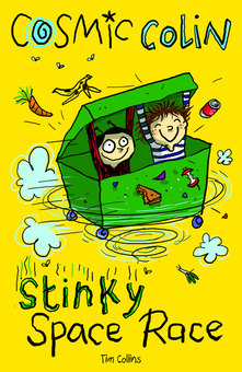 Бумажная книга «Stinky Space Race. Cosmic Colin», автор Тим Коллинз - фото №1 - миниатюра