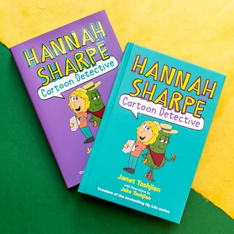 Паперова книга «Hannah Sharpe Cartoon Detective», автор Джанет Ташджіан - фото №3 - мініатюра