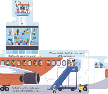 Паперова книга «Little World. At the Airport» - фото №3 - мініатюра