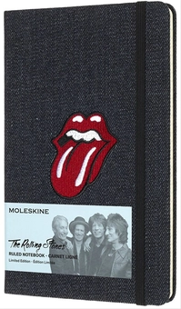 «Блокнот Moleskine Rolling Stones черный (LERSQP060DN)», бренда Moleskine - фото №1 - миниатюра