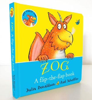 Бумажная книга «ZOG. A Flip-the-Flap Board Book», автор Джулия Дональдсон - фото №4 - миниатюра