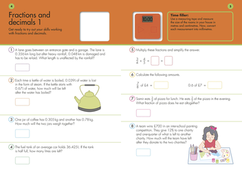 Бумажная книга «10 Minutes a Day Problem Solving Ages 9-11 Key Stage 2», автор Кэрол Вордерман - фото №6 - миниатюра
