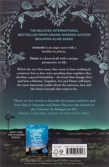 Бумажная книга «Aristotle and Dante Discover the Secrets of the Universe», автор Бенджамин Алире Саенс - фото №2 - миниатюра