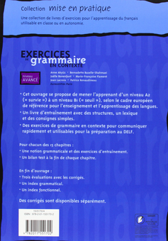 Бумажная книга «Exercices de grammaire en contexte. Niveau avancé» - фото №2 - миниатюра