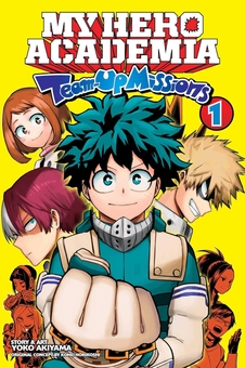Бумажная книга «My Hero Academia: Team-Up Missions. Volume 1», авторов Йоко Акияма, Кохэй Хорикоси - фото №1 - миниатюра