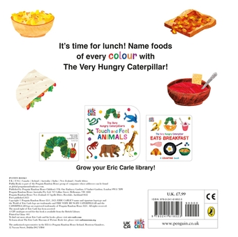 Бумажная книга «The Very Hungry Caterpillar Eats Lunch», автор Эрик Карл - фото №3 - миниатюра