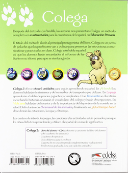 Бумажная книга «Colega 2. Libro del. Alumno (+CD)», автор Мария Ортелено - фото №2 - миниатюра