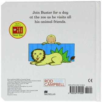 Бумажная книга «Buster's Zoo», автор Род Кэмпбелл - фото №2 - миниатюра