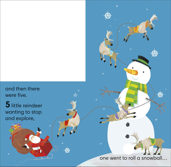 Бумажная книга «Jonny Lambert's Ten Little Reindeer», автор Джонатан Ламберт - фото №6 - миниатюра